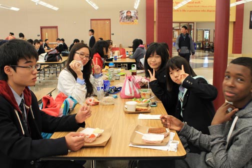 Japanese Students and Staff Visit PB
