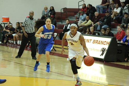 Dasia Harris scored 30 points in the victory over Catonsville.