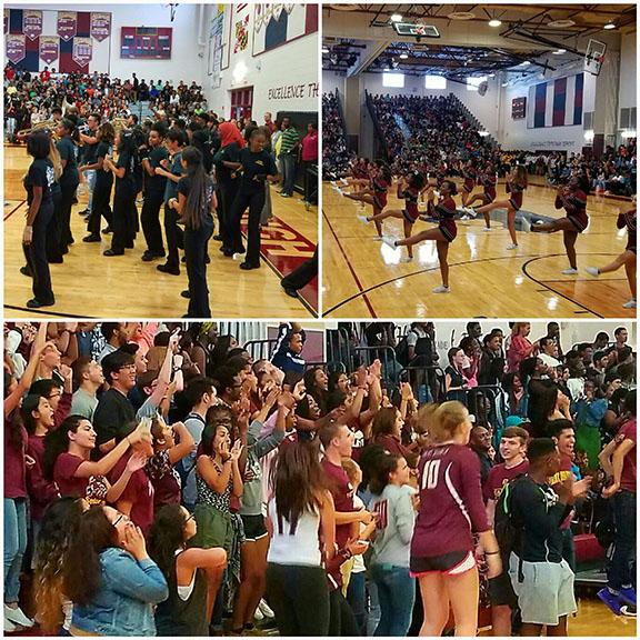 First Pep Rally Brings the Noise and the Spirit