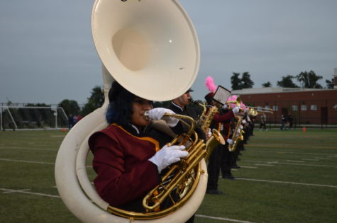 Marching Panthers Play Host to Nineteen Bands at Competition