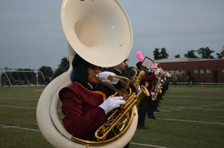 Marching+Panthers+Play+Host+to+Nineteen+Bands+at+Competition