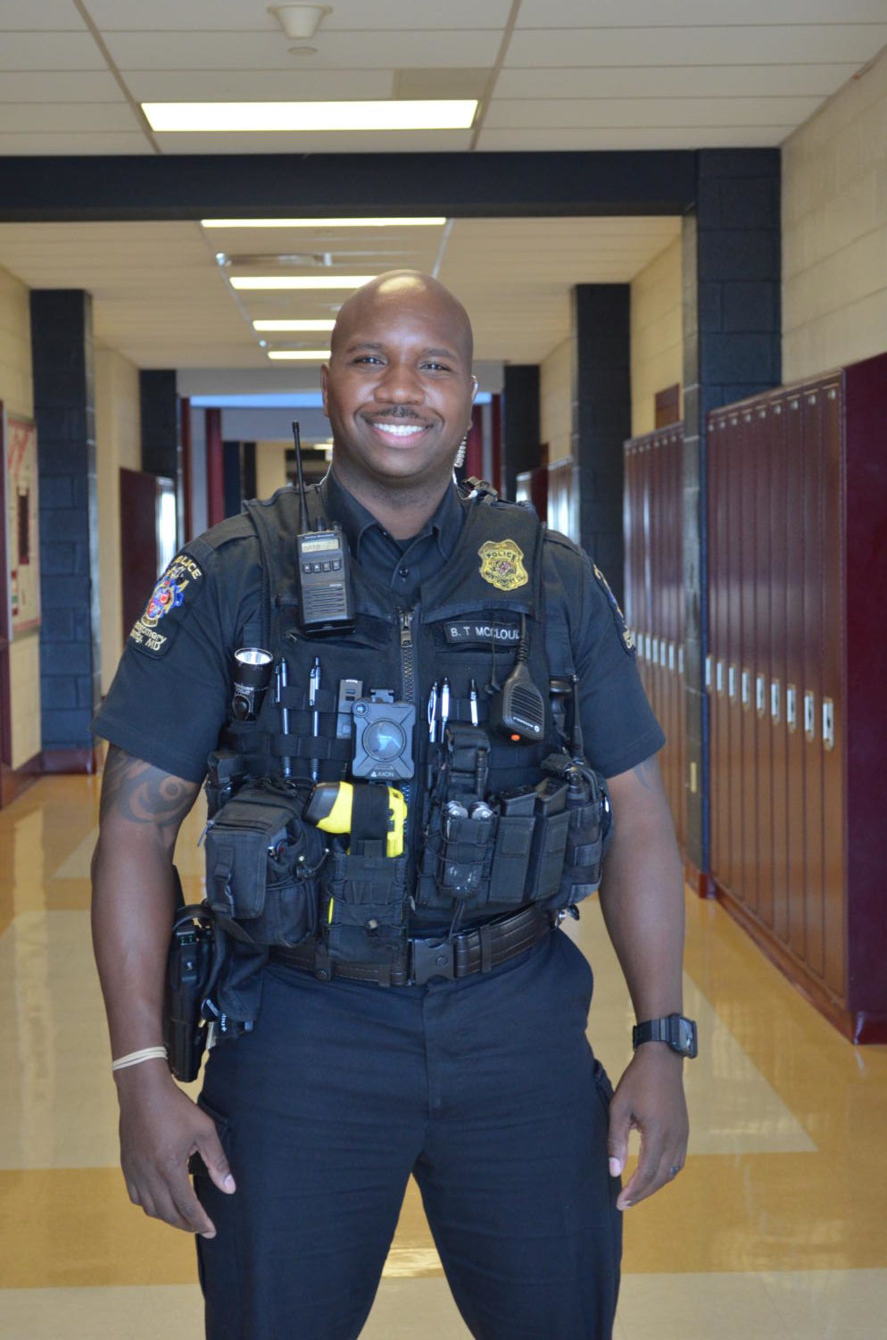 Getting To Know Pbs New School Resource Officer Officer B Hopes To Bring Out The Best In 