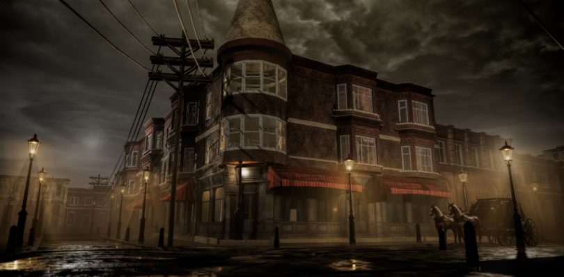 Holmes's Murder Castle, as re-imagined through a virtual reality puzzle game. 