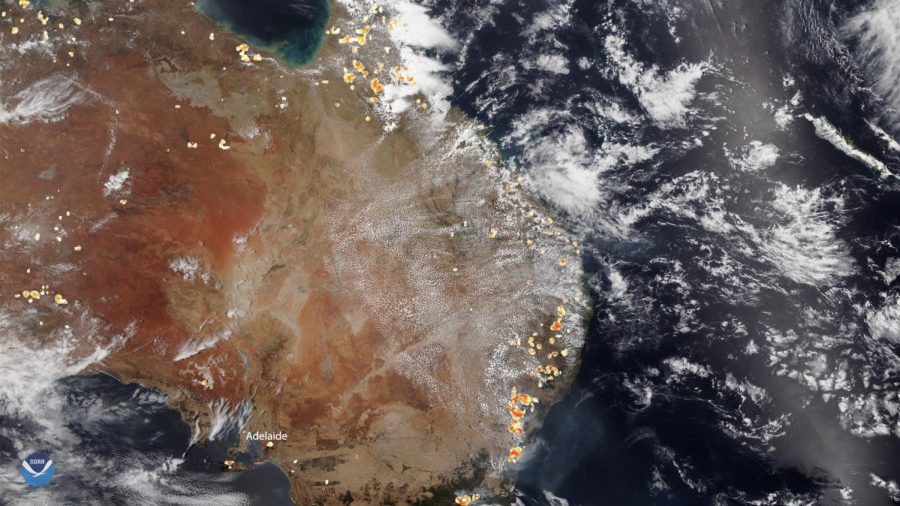 Fires continue to burn in Australias southeastern states. 