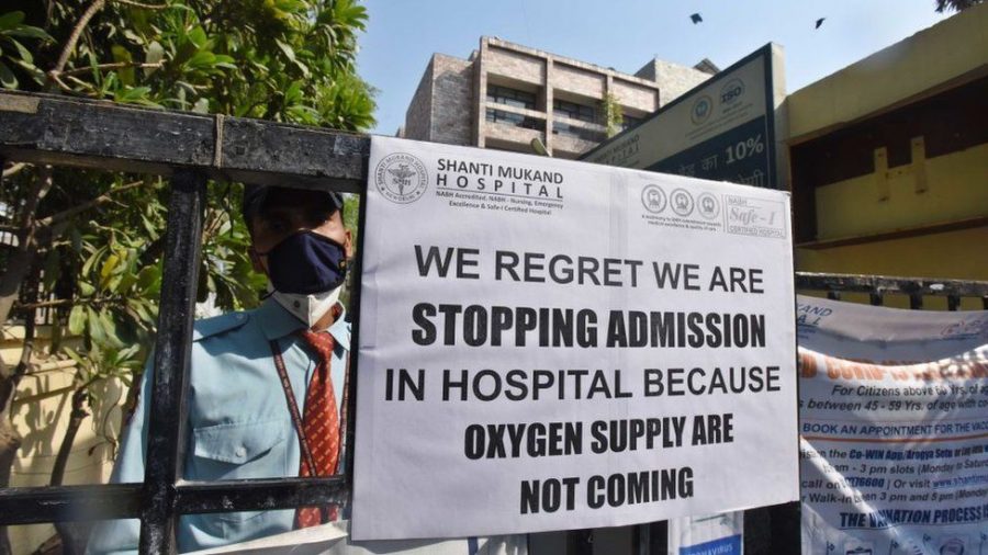 Sign posted outside of Shanti Mukand Hospital in India.
Photo from bbc.com