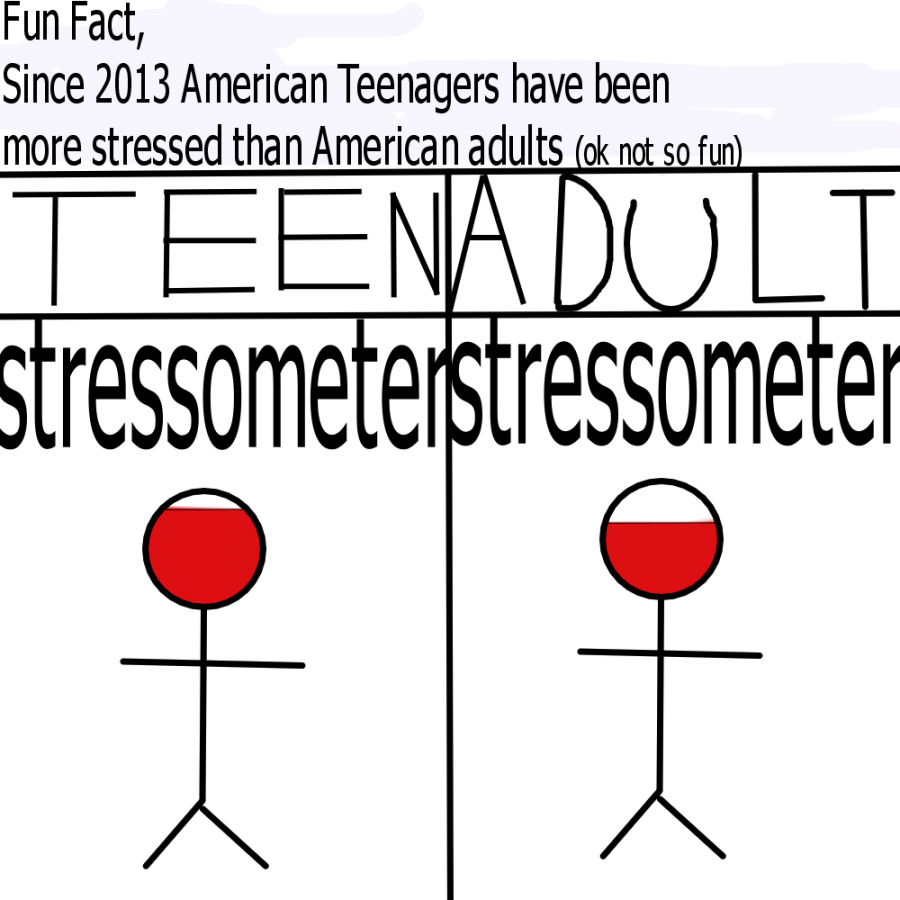The Stressometer (teen vs adult stress)