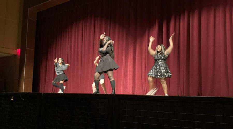 The KPOP dance group performing.