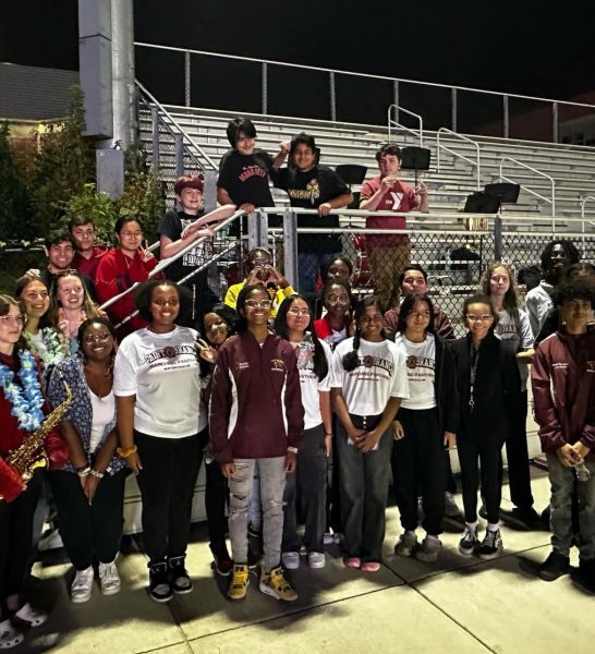 Paint Branch Marching Band with Wheatons Band at Wheaton High School