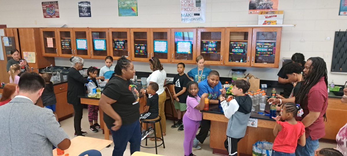 Paint Branch staff members could bring their children with them, where they could participate in numerous activities