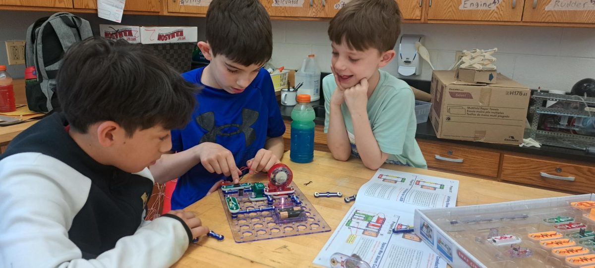 Kids could play around with Snap Circuits