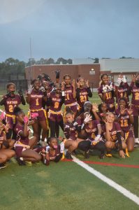 Panther Flag Football Takes Down Warriors