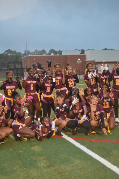 Panther Flag Football Takes Down Warriors
