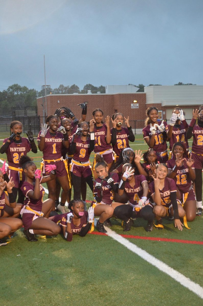 Panther Flag Football Takes Down Warriors