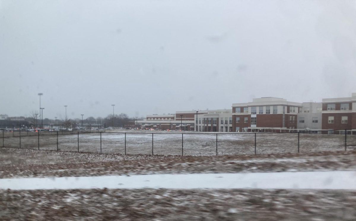 PB' had a thin layer of snow on the ground on the morning of December 5th. 