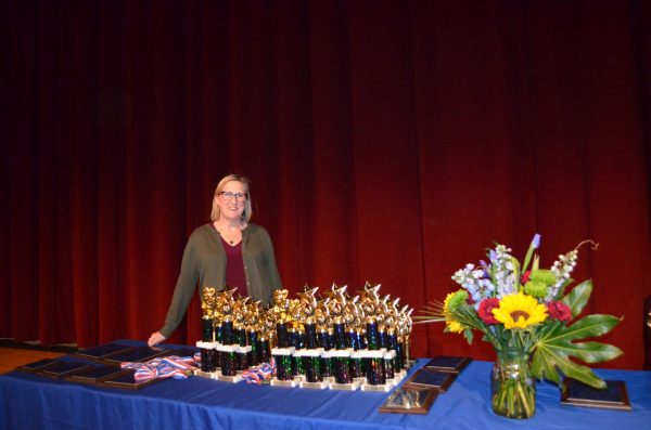 Ms. Perkins, PB's Forensics Club coach.