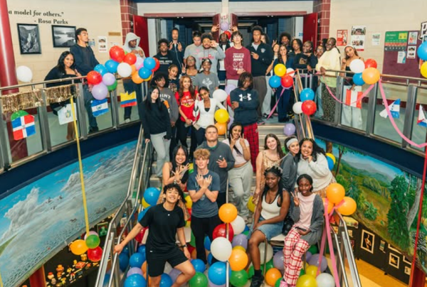 Photo from senior prank day.